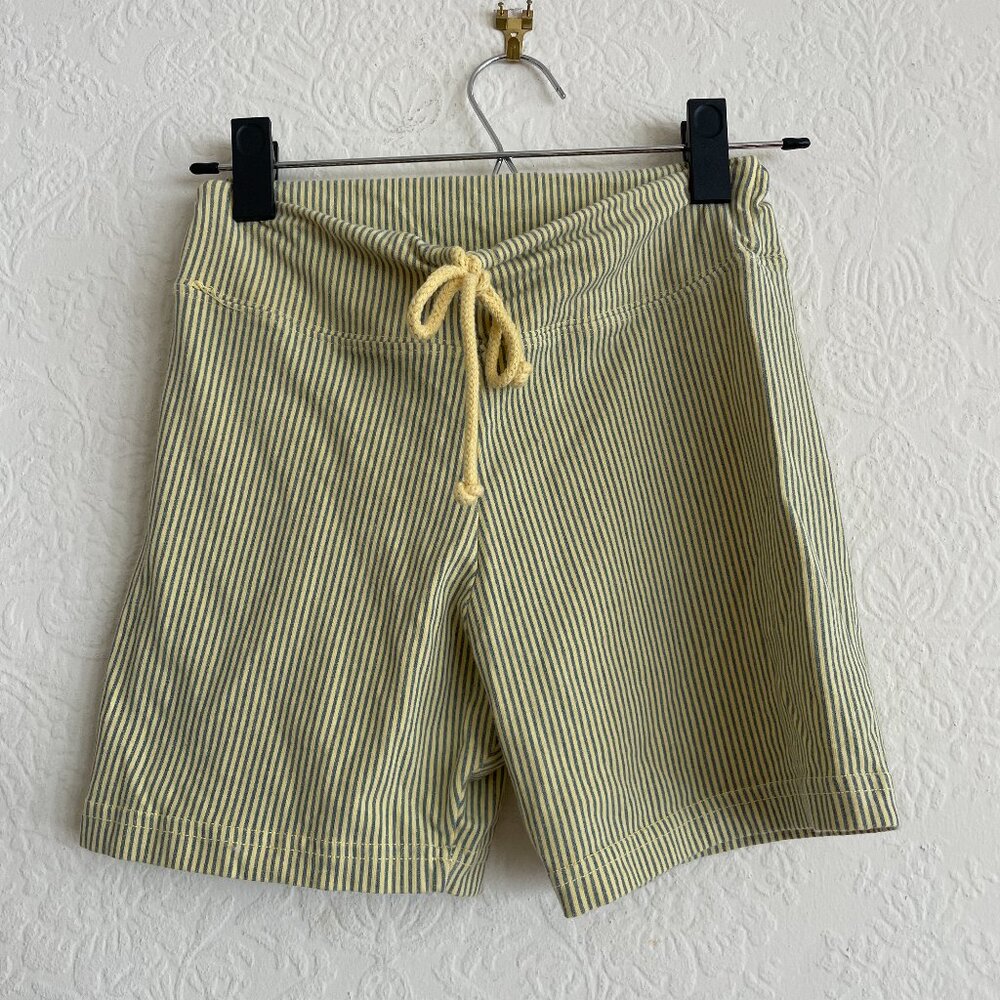 Vintage striped bike shorts City Lights SF size xs / small